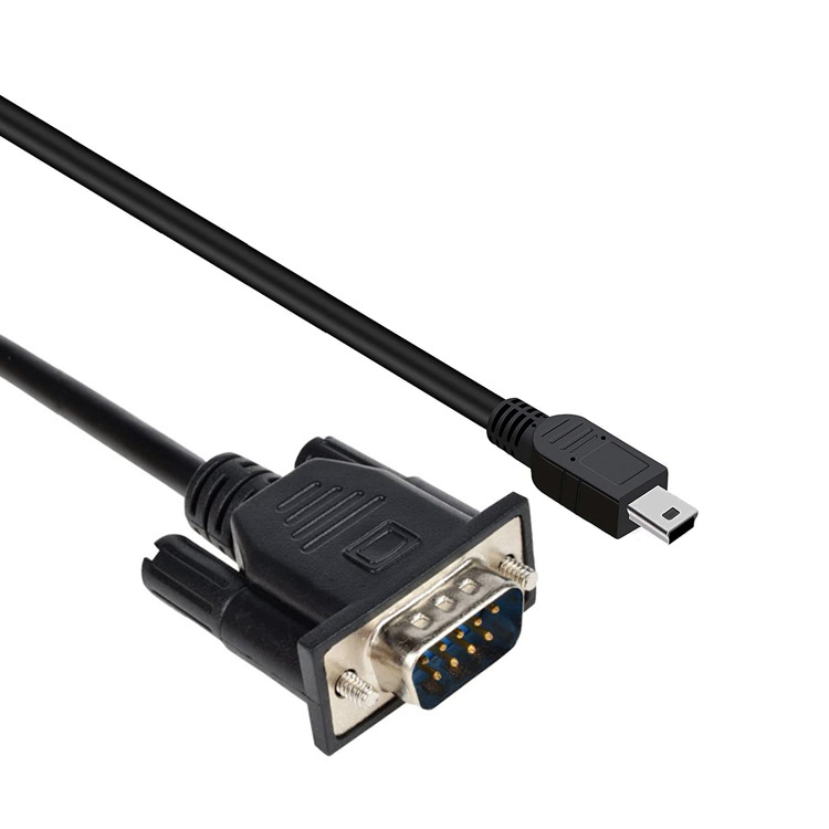 DB9 RS 232 male to mini 5P mal